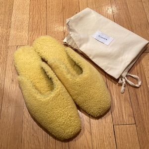Sleeper Shearling Slides